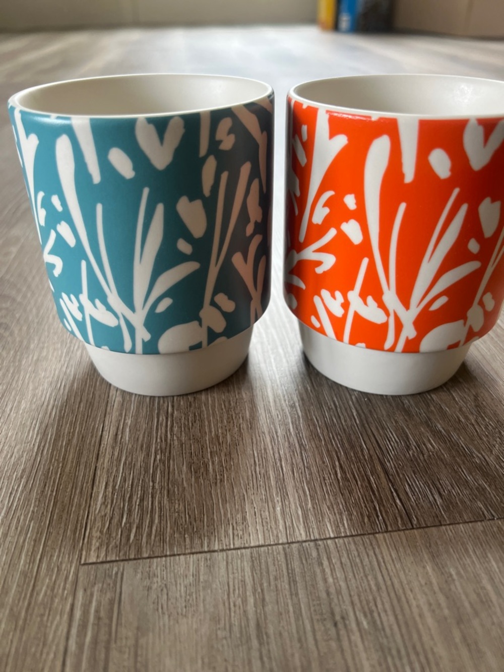 Starbucks Set of 2 Stackable Mugs - Picture 3 of 8